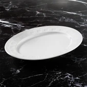 GÜRAL PORSELEN Monet 2 Parça 30 Cm Kayık Tabak - 2