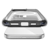 Apple iPhone 16 Pro Max Kılıf Magsafe Şarj Özellikli Raptic AirJoy Serisi Boncuk Tasarımlı Şeffaf Kapak - 8