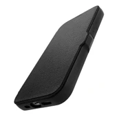 Apple iPhone 13 Kılıf Vegan Deri Tasarımlı Şeffaf Arka Yüzey Kartlıklı Raptic Urban Folio Serisi Kapak - 3