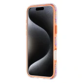 Apple iPhone 16 Pro Max Kılıf Magsafe Şarj Özellikli Raptic AirJoy Serisi Boncuk Tasarımlı Şeffaf Kapak - 5