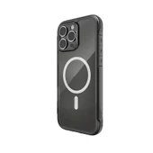 Apple iPhone 16 Pro Max Kılıf Magsafe Şarj Özellikli Raptic Air Serisi Airbag Tasarımlı Metal Köşelikli Şeffaf Kapak - 2