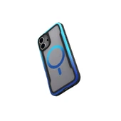 Apple iPhone 16 Pro Max Kılıf Magsafe Şarj Özellikli Airbagli Raptic Shield 2.0 Serisi Şeffaf Arka Yüzey Kapak - 6