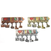 Periboia İstanbul Temalı Metal Magnet Model 7 - 1