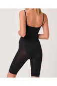 Siyah Kadın Paçalı Boy Dikişsiz Korse - 751 thumbnail 1