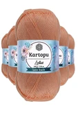 5 Adet Lotus Bikini Büstiyer Bluz Örgü İpi  K277 Şeftali - 1
