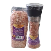 Tempofresh Tuz Değirmeni ve Himalaya Tuzu 240 gr. + yedekli granür tuz 500 gr. - 1