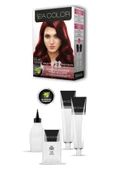 2X2 Tüp Krem Saç Boyası Seti Amazon Kızılı No:55.46 - 2