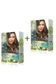 2 Paket Natural Beauty Amonyaksız Saç Boyası 8.11 Yoğun Açık Küllü Kumral - 1