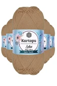 5 Adet Lotus Bikini Büstiyer Bluz Örgü İpi  K837 Ten - 1