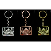 Periboia Metal Ayasofya Anahtarlık Kare Tasarım - 1