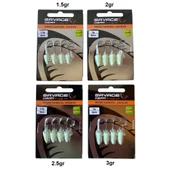 Savage Gear LRF Micro Sandeel Jighead Glow Zoka (4'lü Paket) thumbnail 1