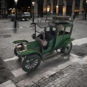 Dekoratif  Metal Araba Antika Nostalji  Eski Model  Ev Dekoru Hediyelik Eşya - 2