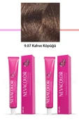 2 li Set Premium 9.07 Kahve Köpüğü - Kalıcı Krem Saç Boyası 2 X 50 g Tüp - 1