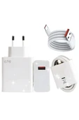 Type-C 67w (Watt) Ultra Hızlı Şarj Aleti Adaptör Kablo Set - 1