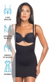 Siyah Emay 5043 Göğsü Açık Masajlı Korse thumbnail 7