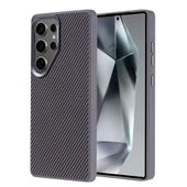 Samsung Galaxy S25 Ultra Kılıf Magsafe Şarj Özellikli Karbon Fiber Görünümlü Troy Kapak thumbnail 4