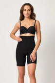 Siyah Emay 2814 Double Yüksek Bel Boxer Lazer Korse thumbnail 10