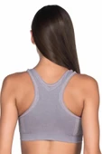 Gri Emay 4026 Double Sütyen Korse - 4