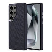 Samsung Galaxy S25 Ultra Kılıf Magsafe Şarj Özellikli Karbon Fiber Görünümlü Troy Kapak thumbnail 3