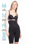 Siyah Emay 2006 Yüksek Bel Uzun Paçalı Korse thumbnail 14
