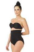 Siyah Emay 2029 Masajlı Double Slip Korse - 1