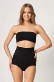 Siyah Emay 2931 Karın Balen Destekli Slip Lazer Korse thumbnail 3