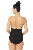 Siyah Emay 2029 Masajlı Double Slip Korse - 11