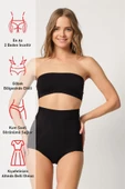 Siyah Emay 2931 Karın Balen Destekli Slip Lazer Korse thumbnail 6