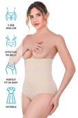 Ten Emay 2080 Yüksek Bel Çıtçıtlı Slip Korse thumbnail 6