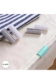 12 Adet Çok Amaçlı Çarşaf Tutucu, Sabitleyici, Kaydırmaz Nevresim Örtü Düzenleyici Klipsler thumbnail 6