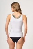 Beyaz Emay 2815 Double Cotton Korse Atlet thumbnail 3