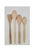 Mutfak Ahşap Kaşık Set 4lü Balsa KS-04 - 1