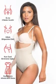 Ten Emay 2073 İnce Göğüsü Açık Desenli Body Korse thumbnail 6