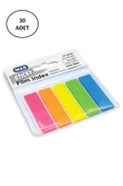 Mas 3661 Sticky Film Index Renki 12x45 Pp Dörtgen Yapışkan Sticker 30 Adet - 1