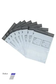 Büyük Boy Cepli Kargo Poşeti 35x45+5 cm - 300 Adet (40+40=80 Mikron) - 1