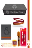 Galatasaray Orijinal Lisanslı Kalem Bileklik Bloknot Hediyelik Set - 1