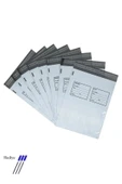 Orta Boy Cepli Kargo Poşeti 30x37+5 cm - 200 Adet (40+40=80 Mikron) - 1