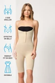 Ten Emay 2093 Ön Agraflı Göğsü Açık Paçalı Boy Korse thumbnail 7