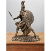 Leonidas  Biblo 20 Cm Mitolojik Kahraman Heykel Dekor Hediyelik Eşya - 1