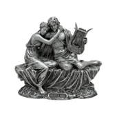 Paris&Helen 17 Cm Mitolojik Kahraman Heykel Dekor Hediyelik Eşya - 5