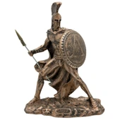 Leonidas  Biblo 20 Cm Mitolojik Kahraman Heykel Dekor Hediyelik Eşya - 5