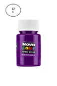 Nova Color Kumaş Boyası Şişe 30 Ml Mor 12 Li - 1