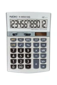 Noki  H-MS010G Hesap Makinesi 12 Hane Gri - 1