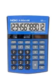 Noki H-MS010M Masaüstü Hesap Makinesi 12 Haneli - Mavi - 1