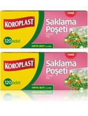 Koroplast Saklama Poşeti Orta Boy 24 X 38 Cm 120 Li x 2 Paket thumbnail 1