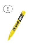 Force Picatack 441 Fosforlu Kalem Sarı 10'lu - 1