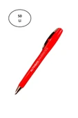Pensan Üçgen Tr-23 Tükenmez Kalem Kırmızı 50 Li - 1