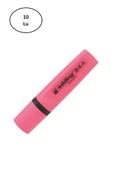 Eddıng Fosforlu Kalem E-344 Pembe 10'lu - 1