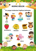 Çocuklar İçin Resimli İngilizce YAZ-SİL Sözlük (250 Temel Sözcük) - 3