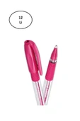 Pensan Tükenmez Kalem Jel Simli 1.0 Mm Pembe 2280 12'li - 1